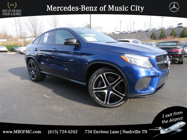 Certified Pre Owned 2018 Mercedes Benz Amg Gle 43 Coupe 4matic Coupe